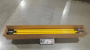 מוט מאריך פיברגלס טלסקופי כבד אלומיניום מוט מתכוונן - Product Image 4