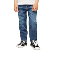 Jeans décontractés pour garçons et tout-petits 2026 – Taille haute, extensibles, en denim, écologiques, respirants, séchage rapide, résistants à la décoloration
