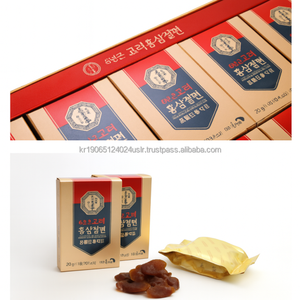 Rebanadas de Raíz de Ginseng Coreano Natural Premium, Productos de Belleza Antioxidantes, Bocadillo Masticable Tradicional con Miel para Adultos y Niños Mayores de 6 Años - Product Image 1