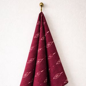 Tela de Algodón Ikat Tejida a Mano Tradicional, Ecológica, Sostenible, Artesanal, Suave, Lavable, para Decoración, Ropa, Textiles y Decoración del Hogar - Product Image 3