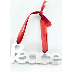 Panneau de table de Noël en bois fait main avec inscription rouge, un accent étoile et une clochette suspendue – Décoration de vacances idéale - Product Image 6