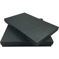 Caja rígida personalizada, color negro mate