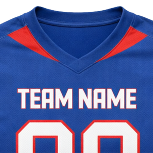 Camiseta de Fútbol Americano Sublimada Personalizada para Cornerback, Cuello en V, 100% Poliéster, Absorbe la Humedad, Uniforme de Equipo, OEM al por Mayor - Product Image 5