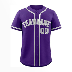 เสื้อซอฟต์บอลแบบสั่งทำพิเศษจากโรงงาน OEM คุณภาพพรีเมียม ระบายอากาศได้ดี ซับเหงื่อ ชุดยูนิฟอร์มทีมแบบสั่งทำ - Product Image 2