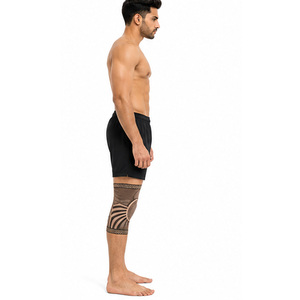 Weightlifting Knee Sleeve Pads for Men Women Gym Fitness <b>Running</b> Workout Hiking Athletic Flexible Durable Non Slip Quick Dry OEM - Product Image 3
