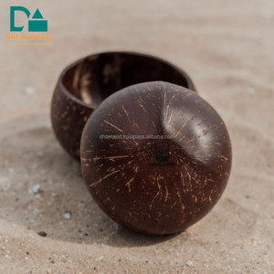 Bol en coque de noix de coco naturelle OEM ODM, fabriqué à la main au Vietnam, pour les acheteurs B2B - Product Image 2