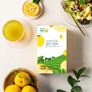 [Pure Bright and Warm Cooperative] PURE PLAN Premium Citron Green Tea Juice & 1kg Family Size & Sugar-Free Healthy Yuja <b>Beverage</b> - Product Image 3