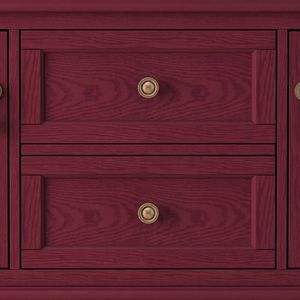 Consolle retrò con 2 cassetti e 2 ante, tavolo stretto per ingresso e tavolo lungo da divano con contenitore - Product Image 6