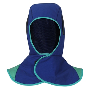 Casque de soudage en cuir de vachette ignifuge, protection du cou et de la tête, casquette de sécurité pour la soudure, en vente en ligne - Product Image 6