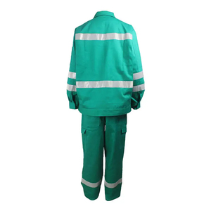 Combinaison de travail personnalisée en polyester respirant pour hommes, uniforme d'entreprise de sécurité, réfléchissante, imperméable et anti-vapeur - Product Image 2