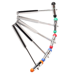 Marteau réflexe manuel en acier inoxydable, outil de diagnostic multifonctionnel, instrument de percussion neurologique ISO13485 ORL USI - Product Image 4