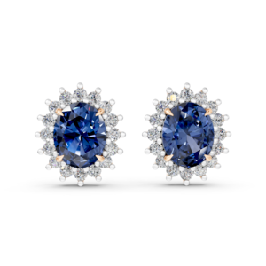 Pendientes de Plata 925 con Diamantes de Laboratorio para Mujer, Certificados por IGI, RJC, ODM, OEM, Fabricante Ético, Venta al Por Mayor EA502229 - Product Image 3