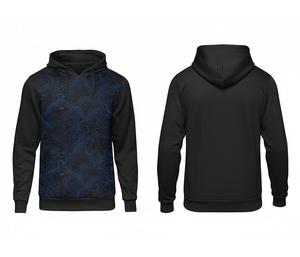 Vente en gros de sweats à capuche personnalisés avec logo, vêtements décontractés – Sweats à capuche personnalisés pour équipes, hommes, femmes, jeunes, veste à capuche d'entraînement, vêtements de sport - Product Image 5