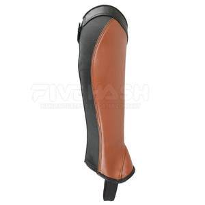 Protectores de Piernas para Caballos de Cuero de Calidad, Correa Resistente, Protectores de Cuero para Entrenamiento de Caballos al Aire Libre - Product Image 5