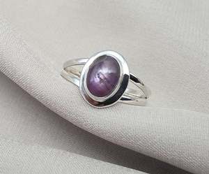 Anillo de rubí natural en plata de ley 925, joyería hecha a mano para mujer - Product Image 2