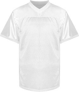 เสื้อฝึกซ้อมกีฬาทีมคอวีผ้าเจอร์ซีย์ตาข่ายตัดต่อแบบคอนทราสต์-น้ำหนักเบา ยืดหยุ่นสูง ระบายอากาศได้ดี แห้งเร็ว เสื้อออกกำลังกาย - Product Image 2