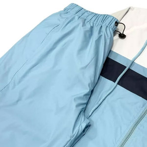 ชุดวอร์มกันลมสำหรับผู้ชายไซส์ใหญ่ เสื้อแจ็คเก็ตแบบมีซิป กางเกงเอวยางยืด ชุดลำลองสำหรับสุภาพบุรุษ - Product Image 6