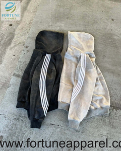 Sweat-shirt homme personnalisé avec logo du fabricant, en coton foncé respirant, motif gris, pour entraînement, avec impression graphique - Product Image 3