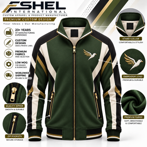 Fabricante de Sudaderas con Cierre de Cremallera de Marca Privada que Ofrece Diseño Personalizado, Marca Propia y Producción en Masa para Etiquetas de Moda en Todo el Mundo - Product Image 1