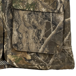 Gilet tactique de chasse pour homme de haute qualité, solide, respirant, écologique, sans manches, en polyester/coton, léger - Product Image 6