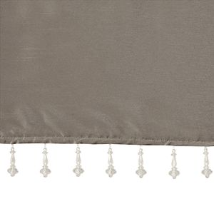 Mantovana leggera in finta seta con perline in peltro 50x26 "tende e mantovane - Product Image 6