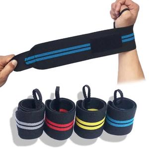 Bandes de soutien pour poignets en néoprène, fermeture à boucle, respirantes, réglables, portables, écologiques, légères, pour la musculation - Product Image 4