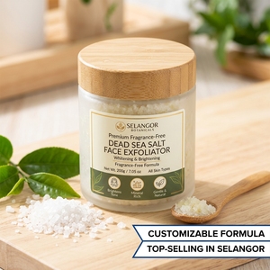 Exfoliante Facial de Sal del Mar Muerto Sin Fragancia de Selangor, Más Vendido, Blanqueador, Cuidado de la Piel, Formato Personalizable, Para Todo Tipo de Piel, Para Mujeres - Product Image 2