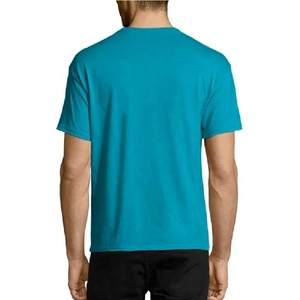 Camiseta Deportiva con Cuello Redondo para Hombre, Tallas Grandes, Venta al por Mayor, Verano, Fresca, Servicio OEM, Manga Larga, 100% Algodón, Personalizable - Product Image 2