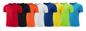 T-shirt de sport personnalisé 100 % coton, coupe classique, manches courtes, léger, séchage rapide, respirant, écologique, anti-UV, imprimé, pour la course et le fitness - Product Image 6