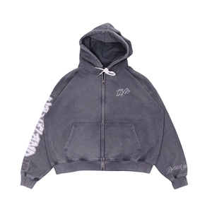 New Oversized Men Pullover Hoodie French Terry 100% Cotton Hooded Casual <b>Sweatshirt</b> Solid Color Winter Vintage Pocket - Product Image 4