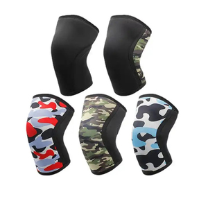 Genouillères de Crossfit en polyester robuste pour la musculation, le fitness et le powerlifting – Conception personnalisée OEM/ODM - Product Image 2