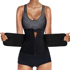 <span class=keywords><strong>Ceinture</strong></span> de <span class=keywords><strong>sudation</strong></span> en néoprène pour femmes, en gros, personnalisée, Sauna amincissant, exercice de taille - Product Image 3
