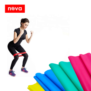Bande de résistance en latex de caoutchouc naturel fabriquée en Malaisie, 1,5 m x 6 pouces, 0,25 mm, pour entraînement de résistance, utilisation à domicile ou en salle de sport. - Product Image 3