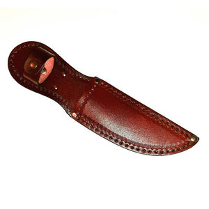 ซองใส่มีดใบตายหนังแท้แบบสั่งทำพิเศษ พร้อมตัวล็อคแบบกด ดีไซน์ใหม่ กระเป๋าใส่มีดหนังพร้อมโลโก้สั่งทำ - Product Image 2