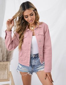 Women's <b>Cropped</b> <b>Denim</b> <b>Jacket</b> Vintage Blue Button Closure Casual Street Style OEM Custom Fashion Outerwear Premium Quality Fit - Product Image 3
