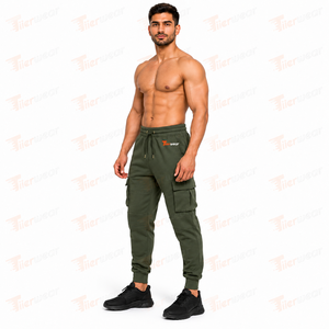 Pantalones Deportivos Premium para Hombre, Ligeros, Transpirables, de Corte Holgado, Informales, de Tela de Lona Suave, Pantalones Deportivos Relajados con Cintura Elástica - Product Image 2