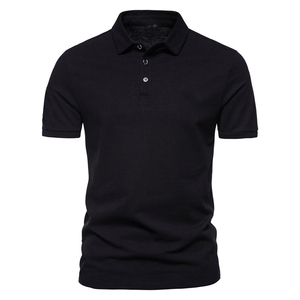 เสื้อโปโลผู้ชายผ้าฝ้ายพรีเมียม ดีไซน์ทันสมัยสำหรับใส่ได้ทุกวัน สไตล์ลำลองแบบสมาร์ท - Product Image 2