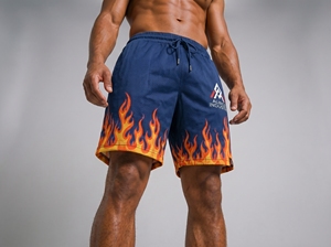 Pantalones cortos de hombre 100% algodón, suaves, transpirables, ligeros, informales, para el verano, para el gimnasio y uso diario. - Product Image 6