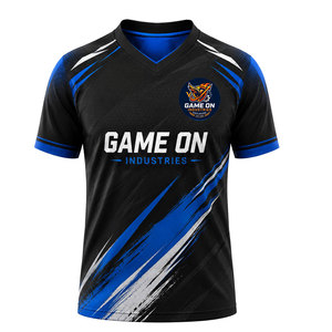 เสื้อฟุตบอลผู้ชายดีไซน์ใหม่ วัสดุโพลีเอสเตอร์ 100% ราคาดีที่สุด ใหม่ล่าสุด ป้องกันรอยยับ ผลิตอย่างดีเยี่ยม - Product Image 5