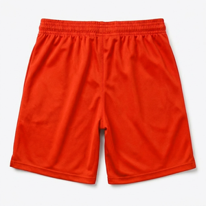 Pantalones Cortos Deportivos Naranja para Hombre de Alta Calidad, Cintura Elástica, Secado Rápido, Logotipo con Transferencia Térmica, Pantalones Cortos de Entrenamiento de Alto Rendimiento - Product Image 5