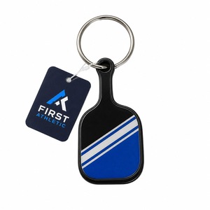 High Quality Pickleball Keychain Mini Paddle Pendant with Durable Key <b>Ring</b> Perfect for Sports Lovers Coaches and Club Members - Product Image 1