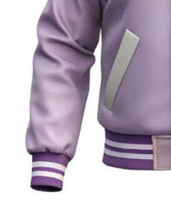Light and White Custom <b>Canvas</b> Stand Collar Waterproof Varsity <b>Jacket</b> <b>Men</b> Baseball Bomber Coat OEM College Wholesale - Product Image 6