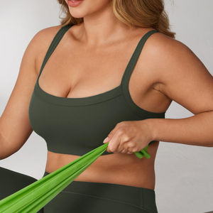 Vente en gros de soutiens-gorge de sport personnalisés avec logo, fabricant professionnel de vêtements de fitness, soutien-gorge de sport sans manches pour la vente en ligne - Product Image 4