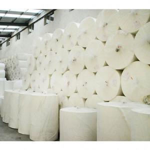 Papier absorbant en rouleau géant en pâte fluff 12gsm 13gsm 15gsm jetable écologique pour la conversion de papier toilette et de serviettes US - Product Image 1