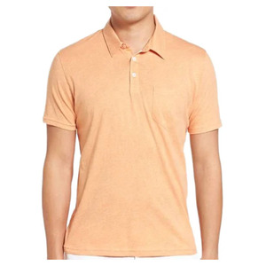 Chemises à manches courtes pour hommes, en tricot uni, anti-rides, brodées, coupe ajustée, poche poitrine, impression de logo personnalisée pour chemise - Product Image 5