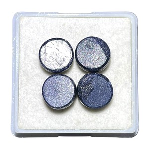 Saphir bleu naturel taille ronde cabochon 8mm, pierres précieuses en vrac, prix de gros pour la fabrication de bijoux - Product Image 4