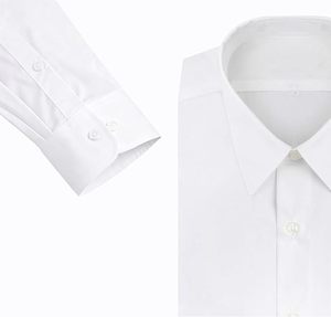 เสื้อเชิ้ตผู้ชาย Aero Formal แขนยาว ยืดได้ ไม่ยับ ทรงปกติ สีพื้น ธุรกิจลำลอง งานแต่งงาน ติดกระดุม รุ่น 2026 - Product Image 6