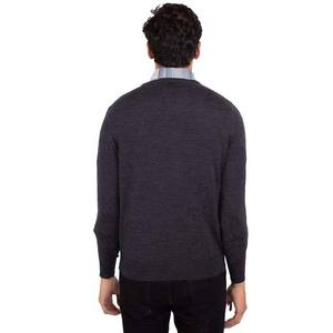 <b>Mens</b> <b>Cardigan</b> Sweater Front Logo Long Sleeve Regular Fit Knitted Sweater Winter Wear Warm Breathable Soft Anti Pilling Custom - Product Image 3