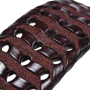 Cinturón de Cuero de Alta Calidad para Hombre, Hebilla Clásica Ajustable, Elegante, Duradero, Informal, Formal, Cinturón de Cuero para Hombre - Product Image 4