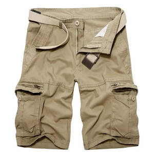 Shorts cargo décontractés pour hommes en coton 100% de haute qualité, sur mesure, impression numérique, multi-poches, séchage rapide, respirant, taille élastique - Product Image 3